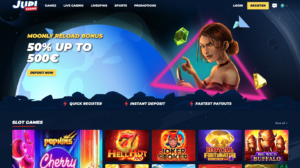 Jupi Casino Front Page - Pokersidor utan Svensk Licens